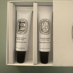 DIPTYQUE Paris 34 Travel Hand Lotion + Face Cream Gift Set NWT